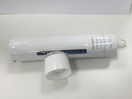सफेद एबीएल टुकड़े टुकड़े में ट्यूब, पैकेजिंग के लिए एल्यूमिनियम टूथपेस्ट ट्यूब