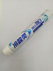 सॉफ्ट टच टूथपेस्ट ट्यूब राउंड अबल निचोड़ ट्यूब पैकेजिंग डायमीटर 30 फ्लिप टॉप कैप के साथ