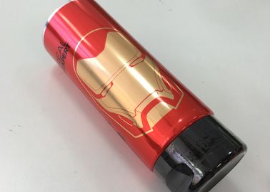 कोटिंग एल्यूमीनियम सामग्री के साथ चेहरे cleanser के लिए मार्वल मुद्रित टुकड़े टुकड़े ट्यूब