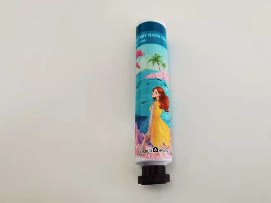 स्क्रू कैप के साथ 40 जी एबीएल कॉस्मेटिक पैकेजिंग ट्यूब राउंड दीया 25 * 112.7 मिमी